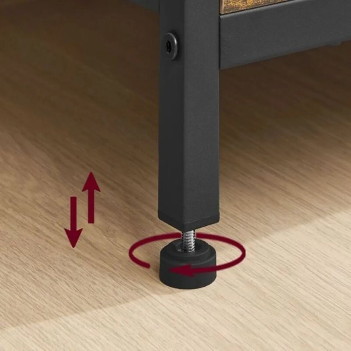 Industrial TV Stand for TVs up to 80 Inches - Image 2