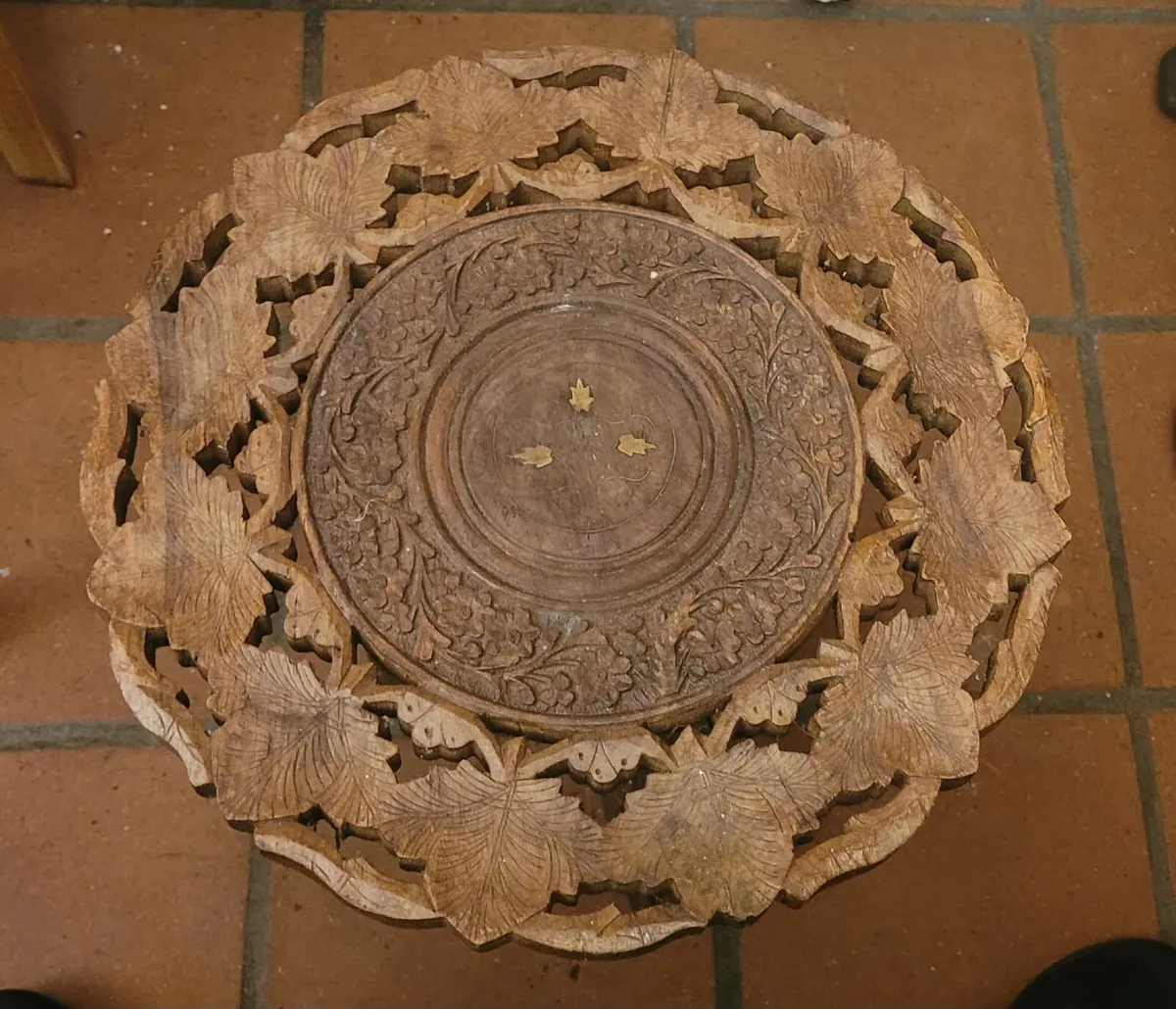 Vintage Small Side Table - Image 1