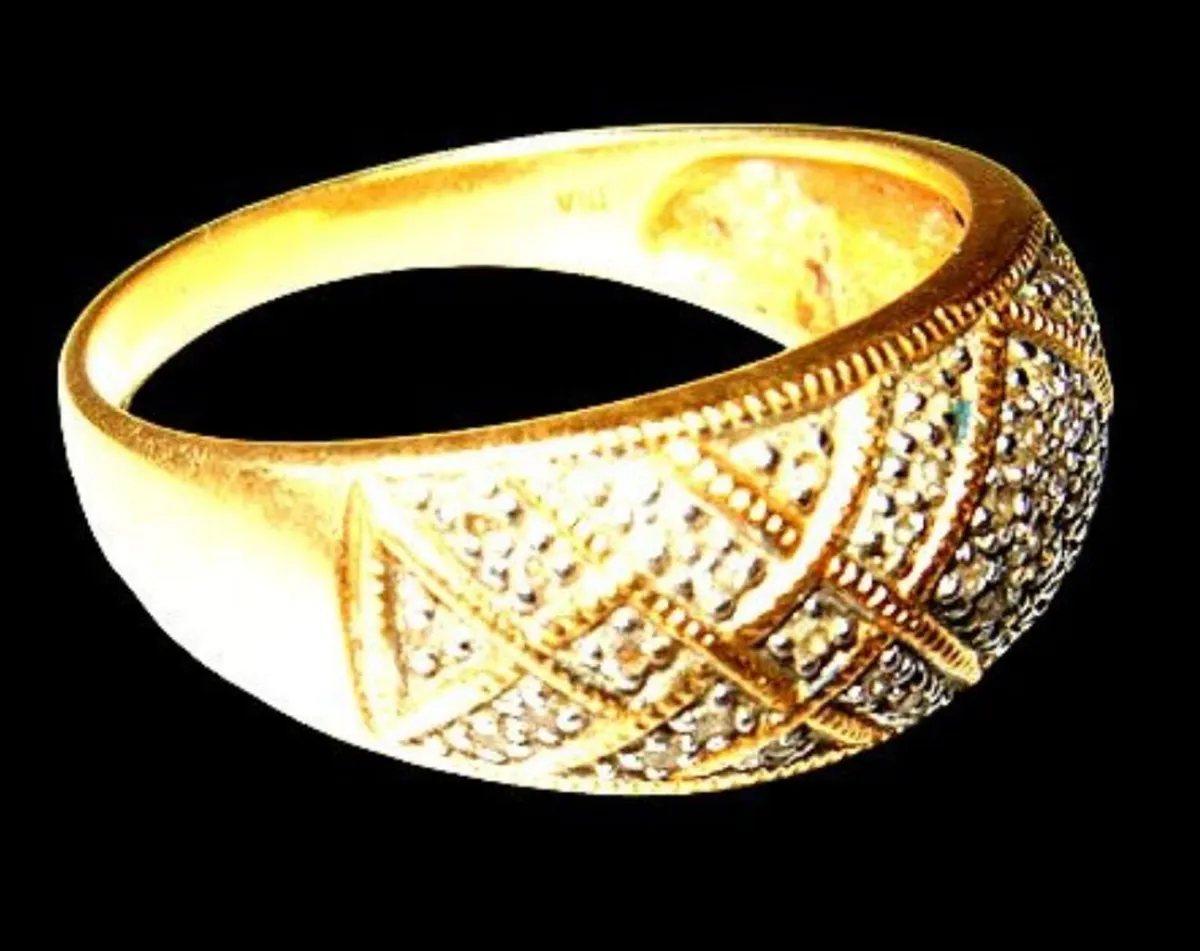 Vintage 18ct Gold/Diamond Ring - Image 3