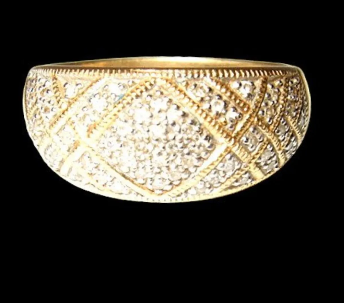 Vintage 18ct Gold/Diamond Ring - Image 4