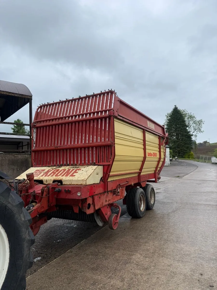 Krone 2900 silage wagon - Image 2