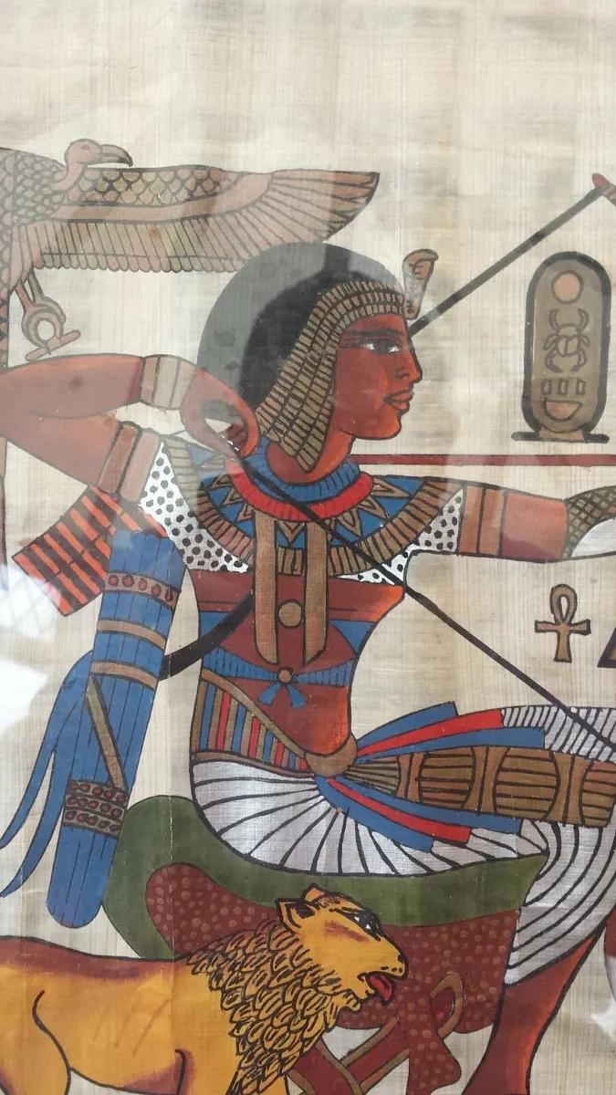 Vintage Egyptian Art - Image 3