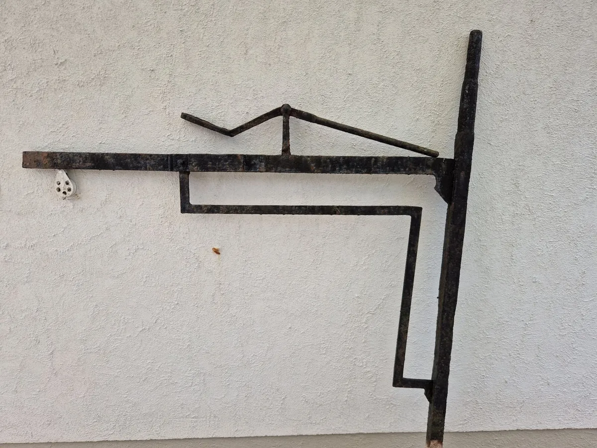 Antique fireside cooking frame - Image 3