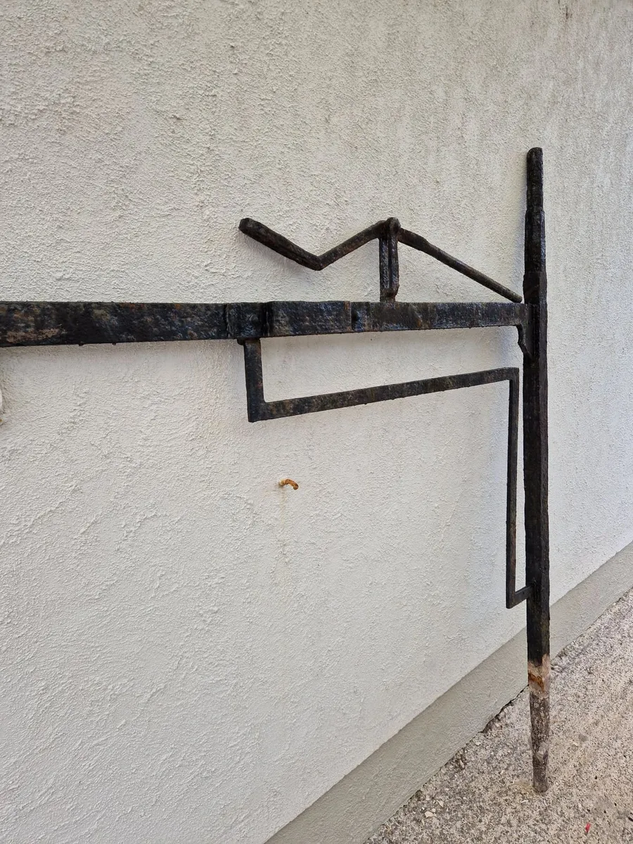 Antique fireside cooking frame - Image 4