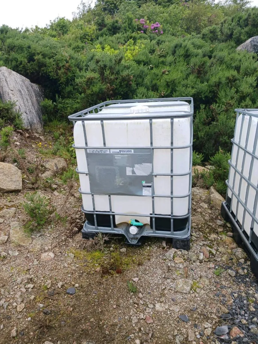 Ibc used 1000ltr tanks - Image 1