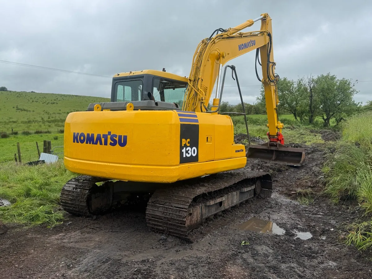 2007 Komatsu PC130-7 Digger - Image 3