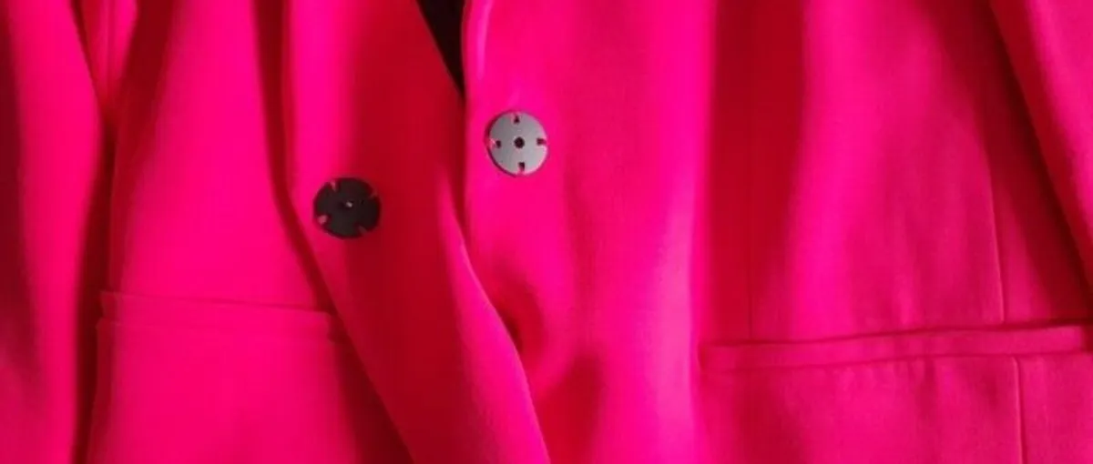 Mango pink coat 10/12 med - Image 3