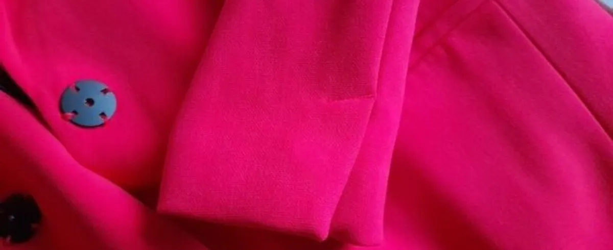Mango pink coat 10/12 med - Image 2