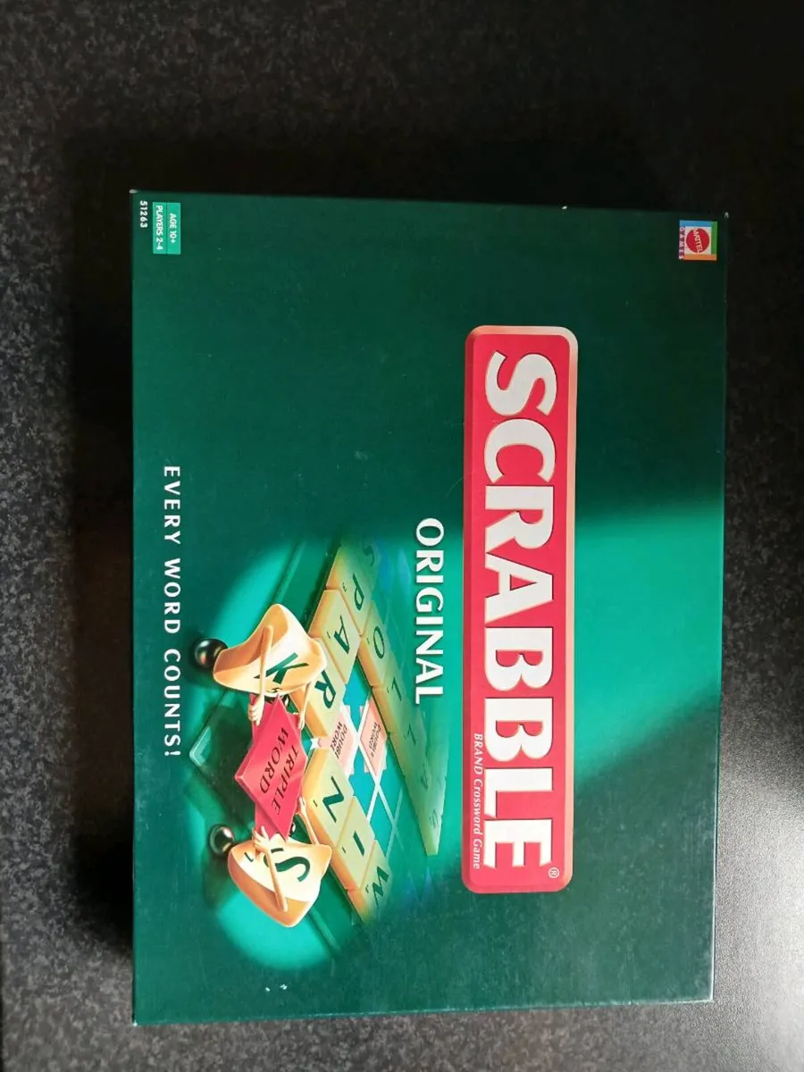 Original Scrabble Board Game - Image 4