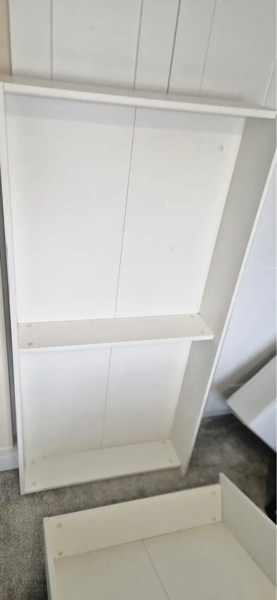 2 X IKEA SONGESAND Bed Storage box white total 4) - Image 3