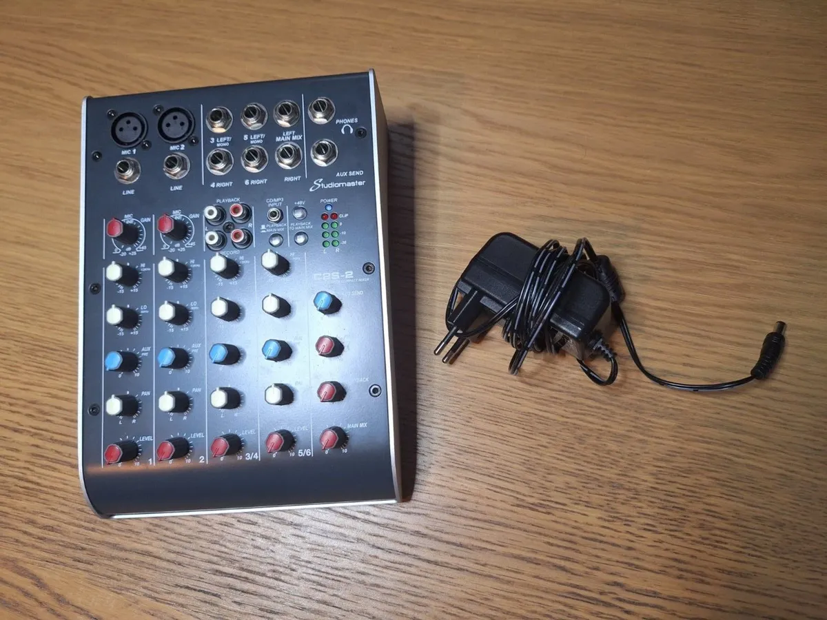 Studiomaster C2S-2 USB Compact Mixer - Image 4