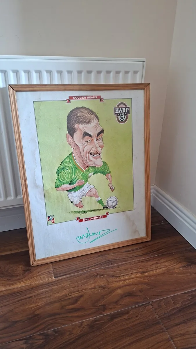 Vintage John Aldridge 90's Picture Frame Lager - Image 1