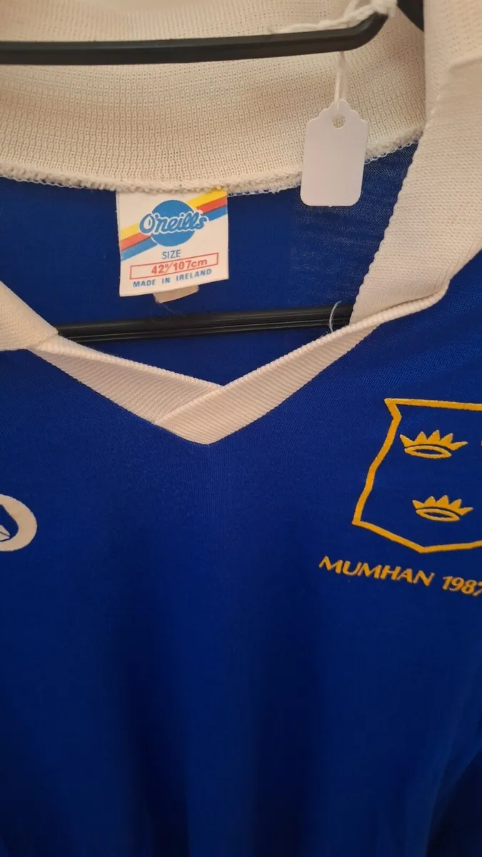 Vintage Munster 1987 Hurling Jersey No. 7 - Image 3