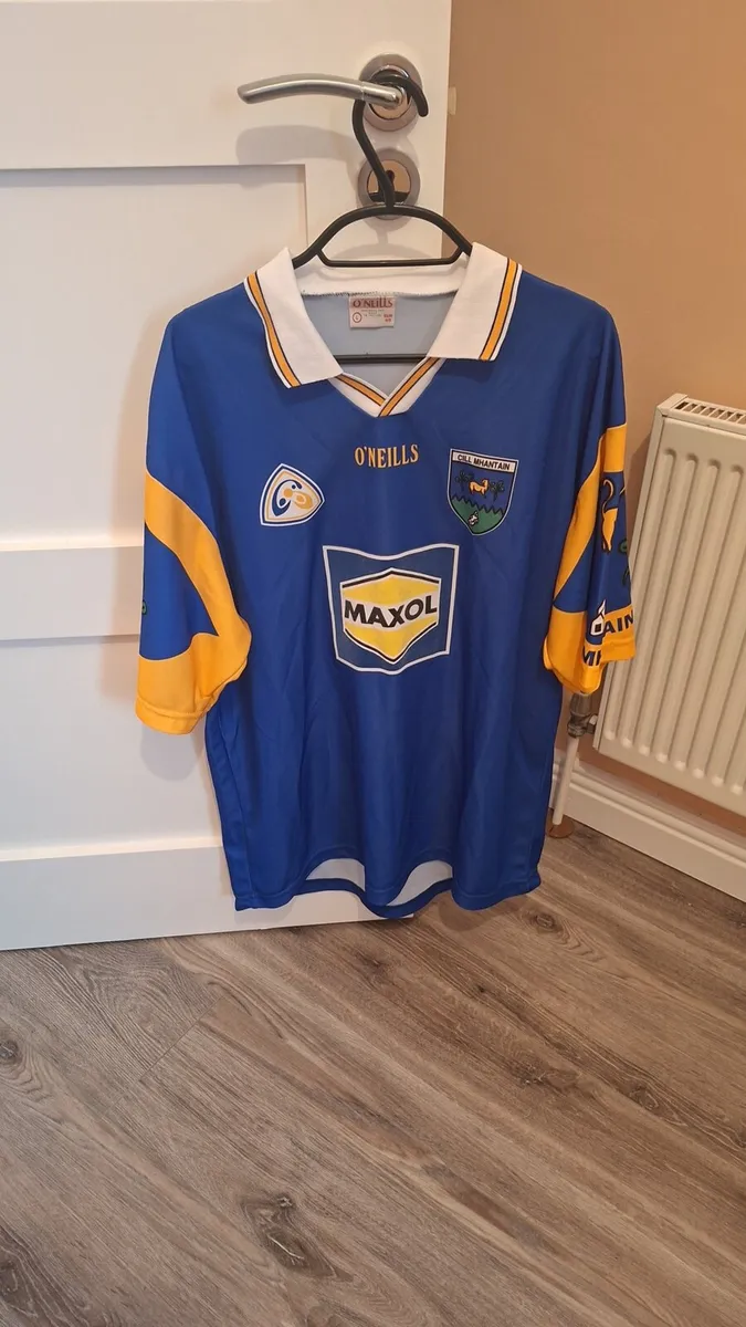 Vintage Wicklow Hurling Jersey 2003 , Player Issue - Image 1