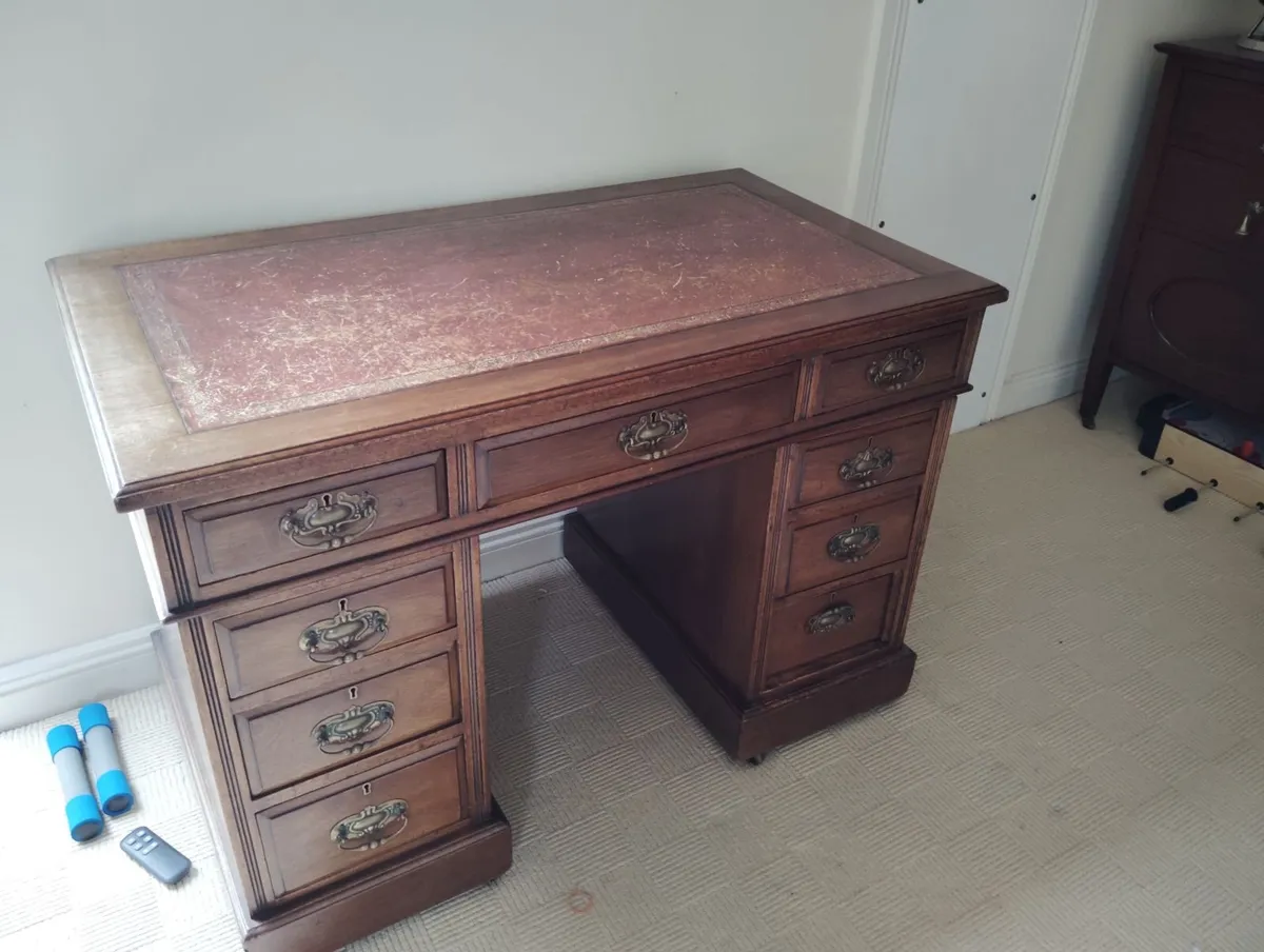 Antique Writing Desk - Image 1