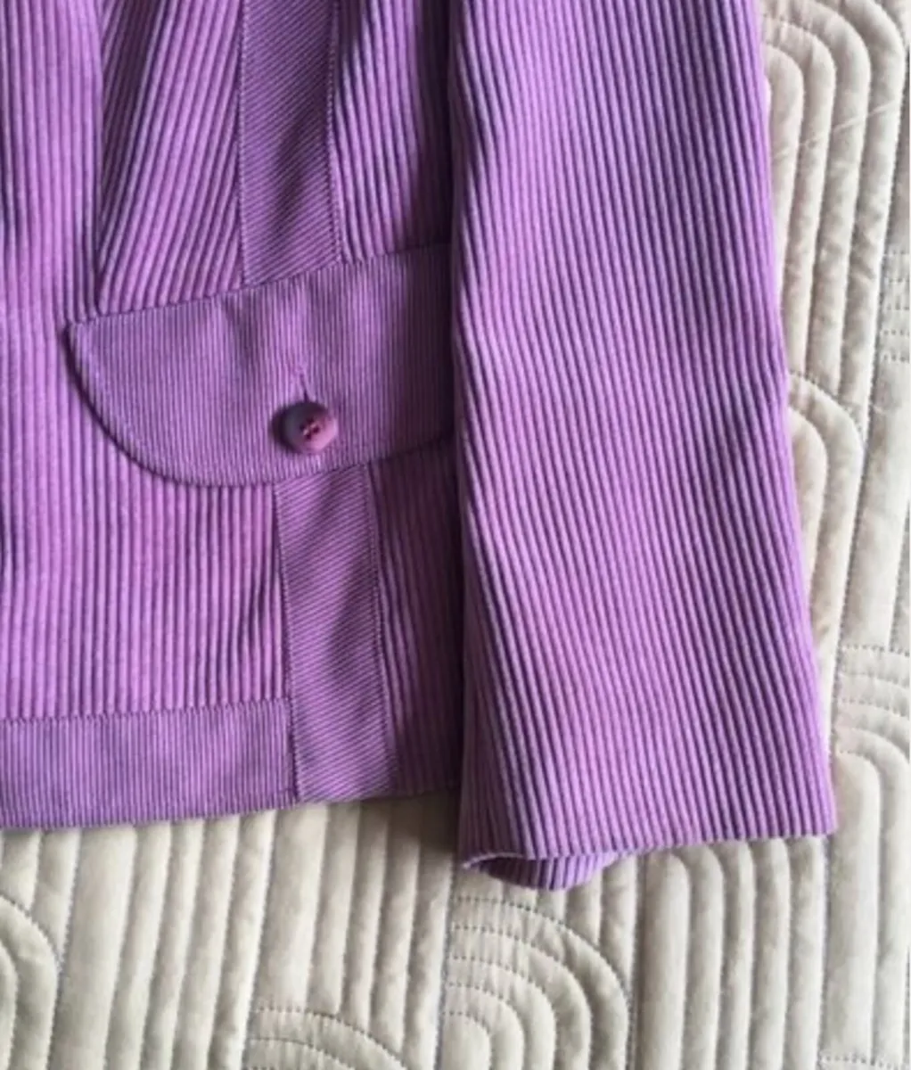 Gerry Weber Cord Blazer Jacket Size 16 - Image 3