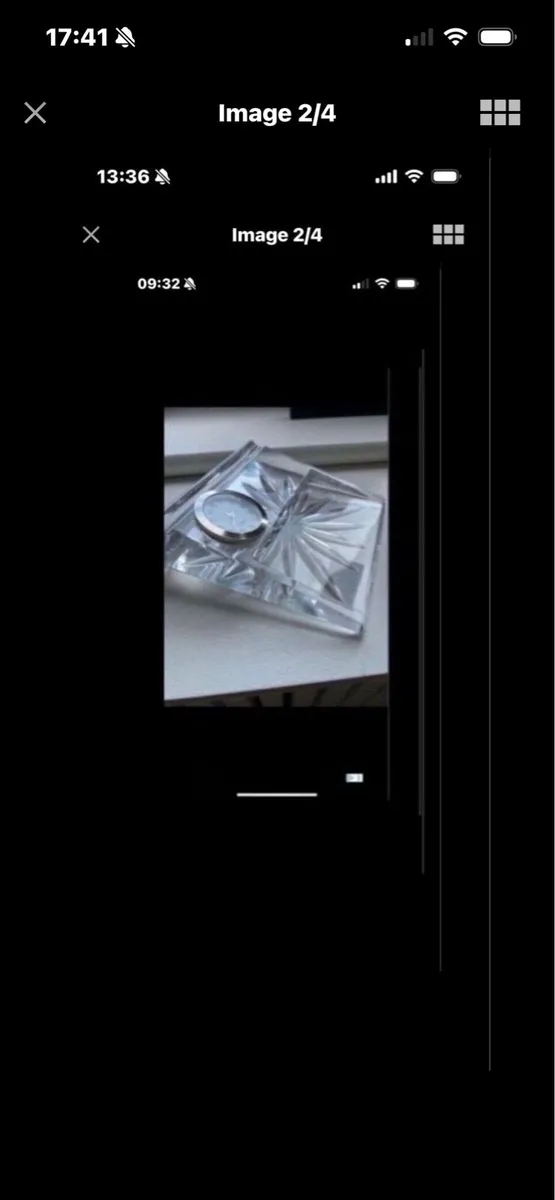 Waterford Crystal  Desk Clock - Image 2