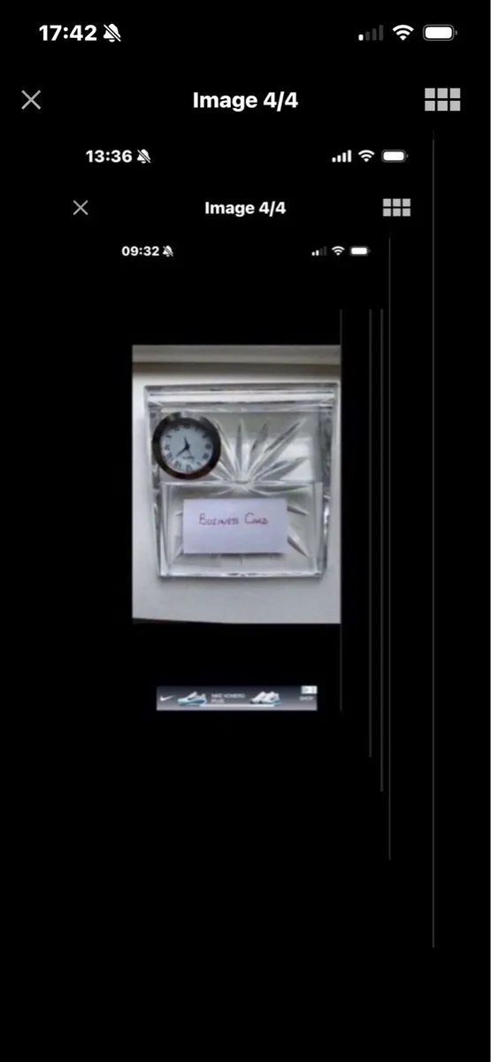 Waterford Crystal  Desk Clock - Image 4