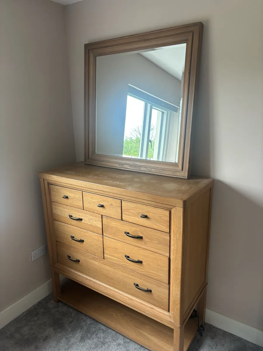 Chest of Drawers with Mirror - Image 1