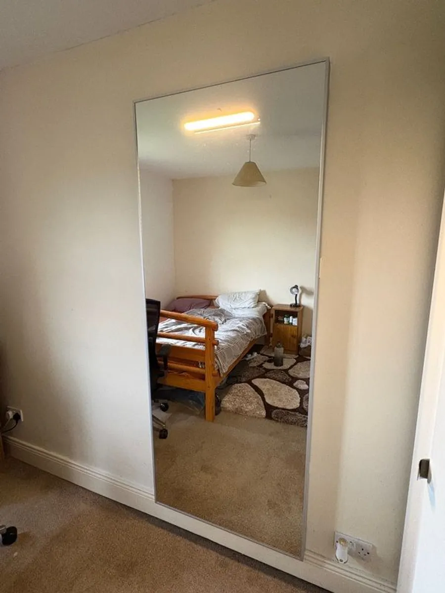 Full lenght mirror silver frame (2+metres) - Image 3
