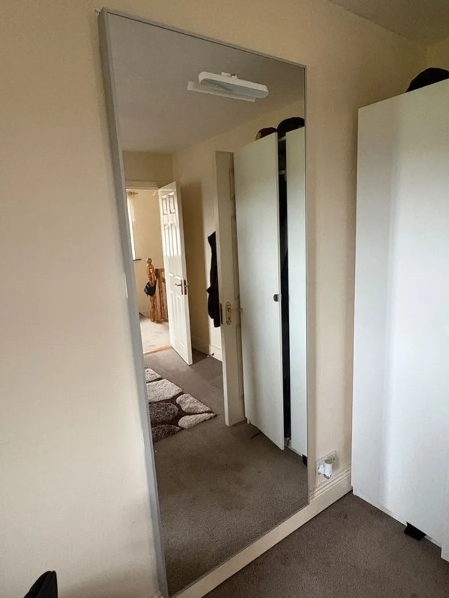 Full lenght mirror silver frame (2+metres) - Image 4