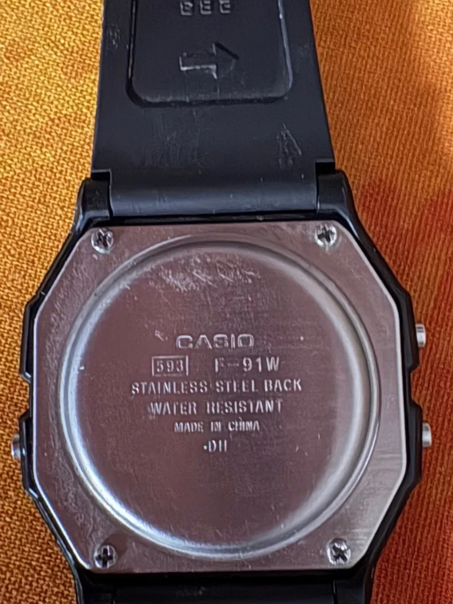 Casio F91w watch - Image 2