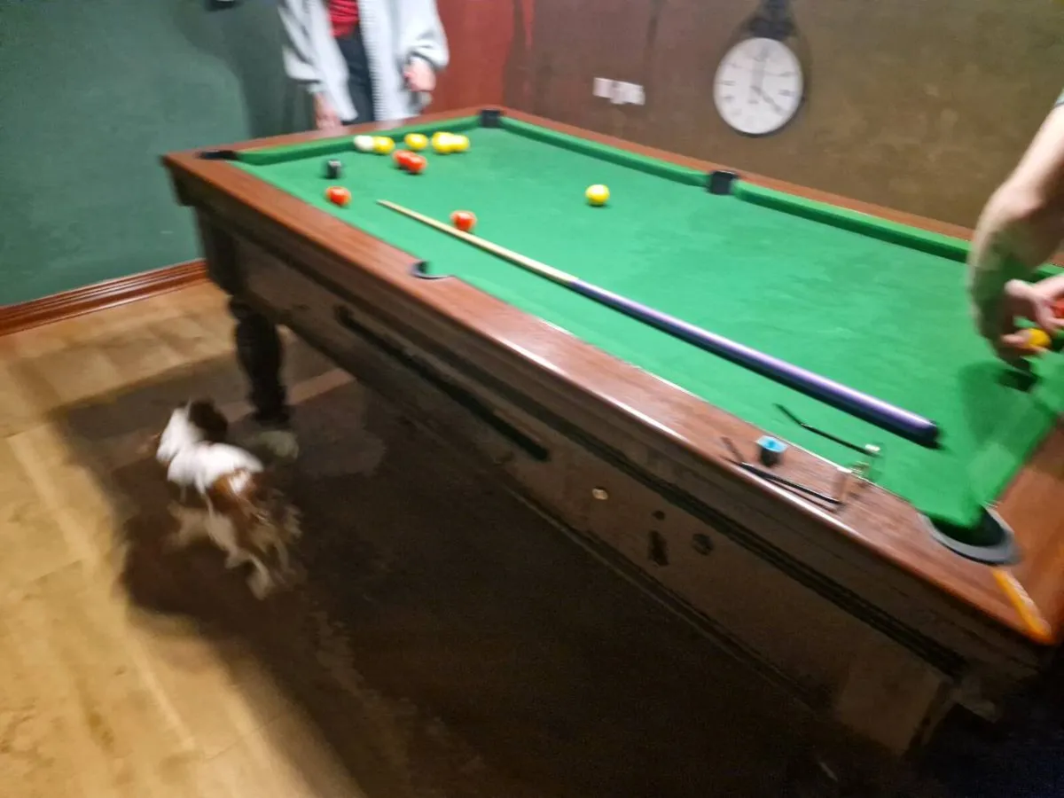 Pool table 7x4 reconditioned pool table - Image 2