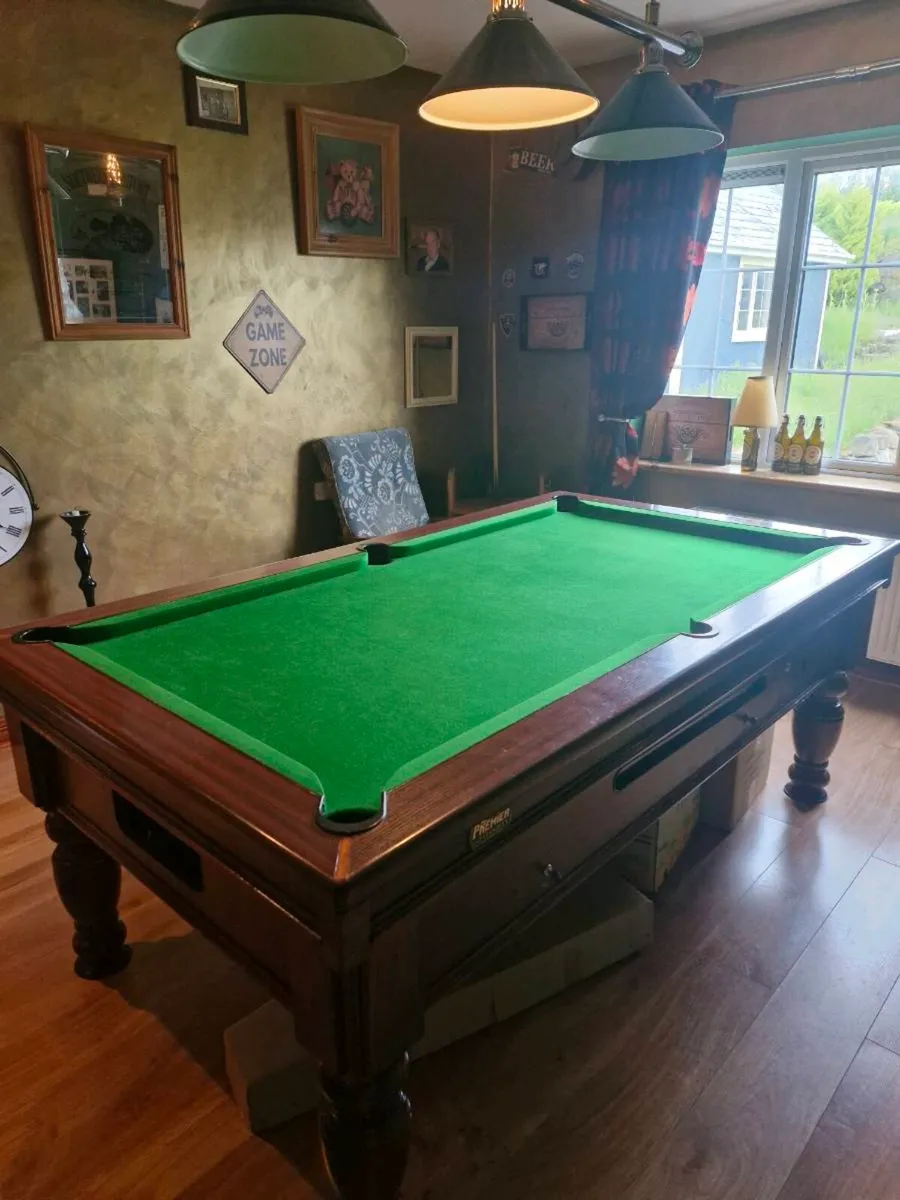 Pool table 7x4 reconditioned pool table - Image 3
