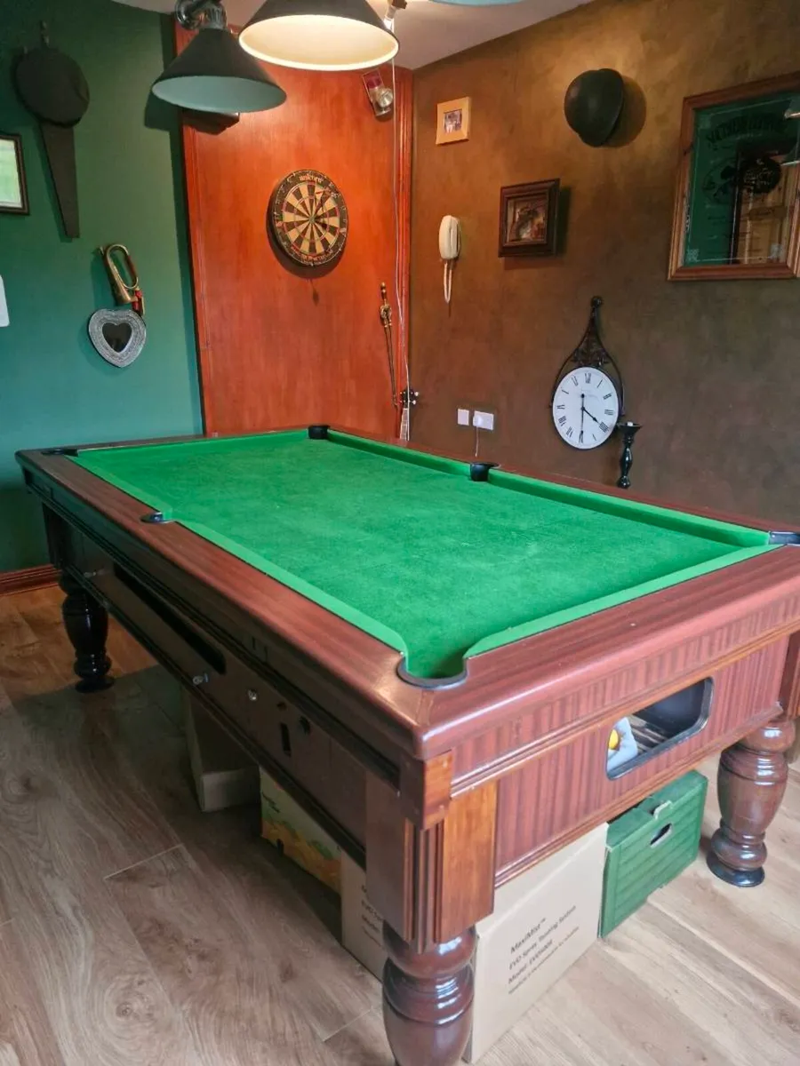 Pool table 7x4 reconditioned pool table - Image 4
