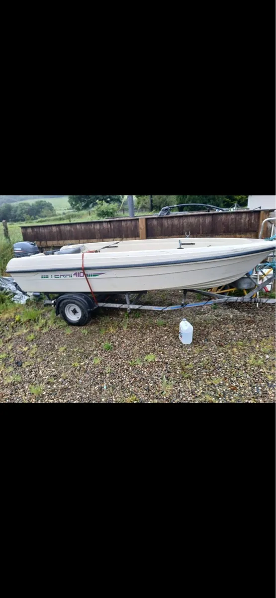 Terhi 410 2023 Yamaha 15 and trailer - Image 1