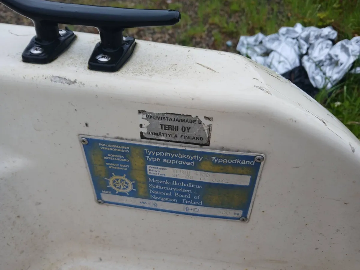 Terhi 410 2023 Yamaha 15 and trailer - Image 3