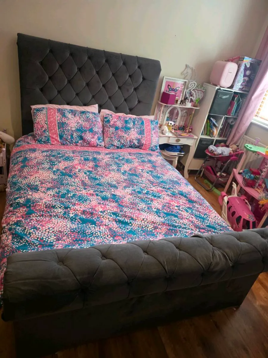 Sleigh bed double - Image 1