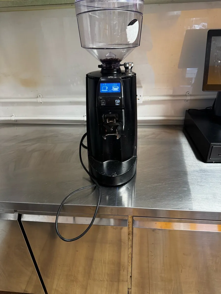 Commercial grade coffee grinder