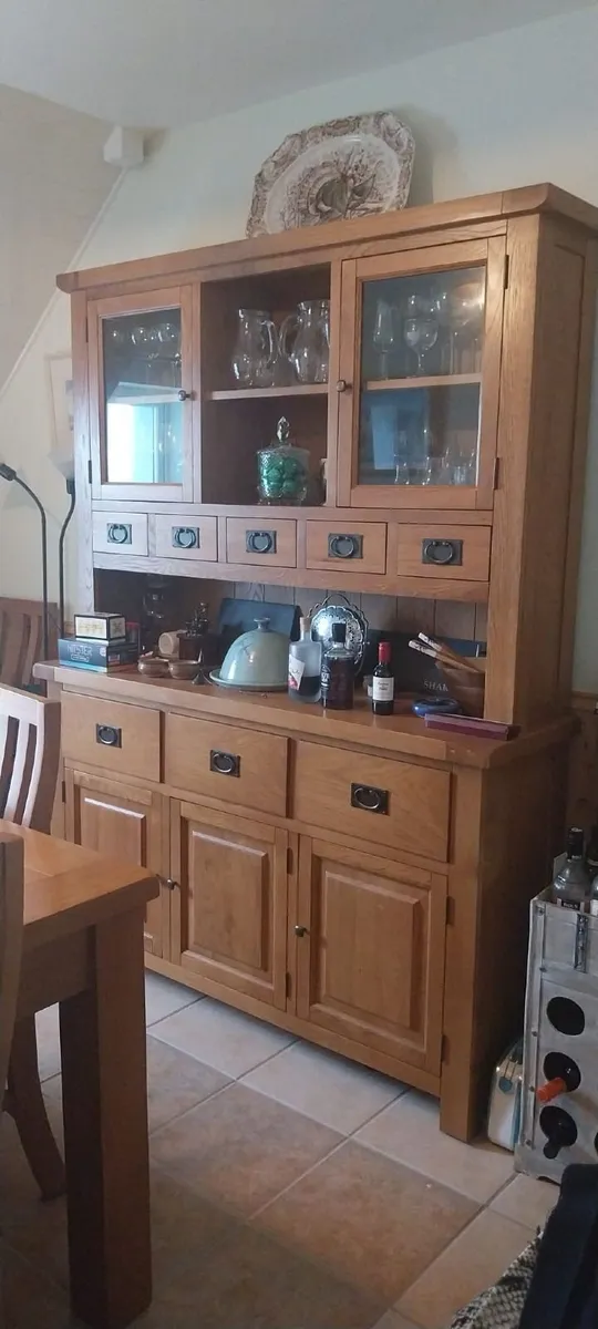 Sideboard & Hutch (Table & Chairs Available) - Image 2