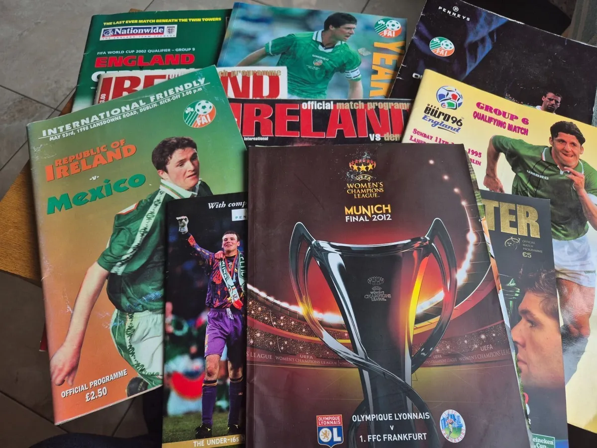 Match programmes - Image 1