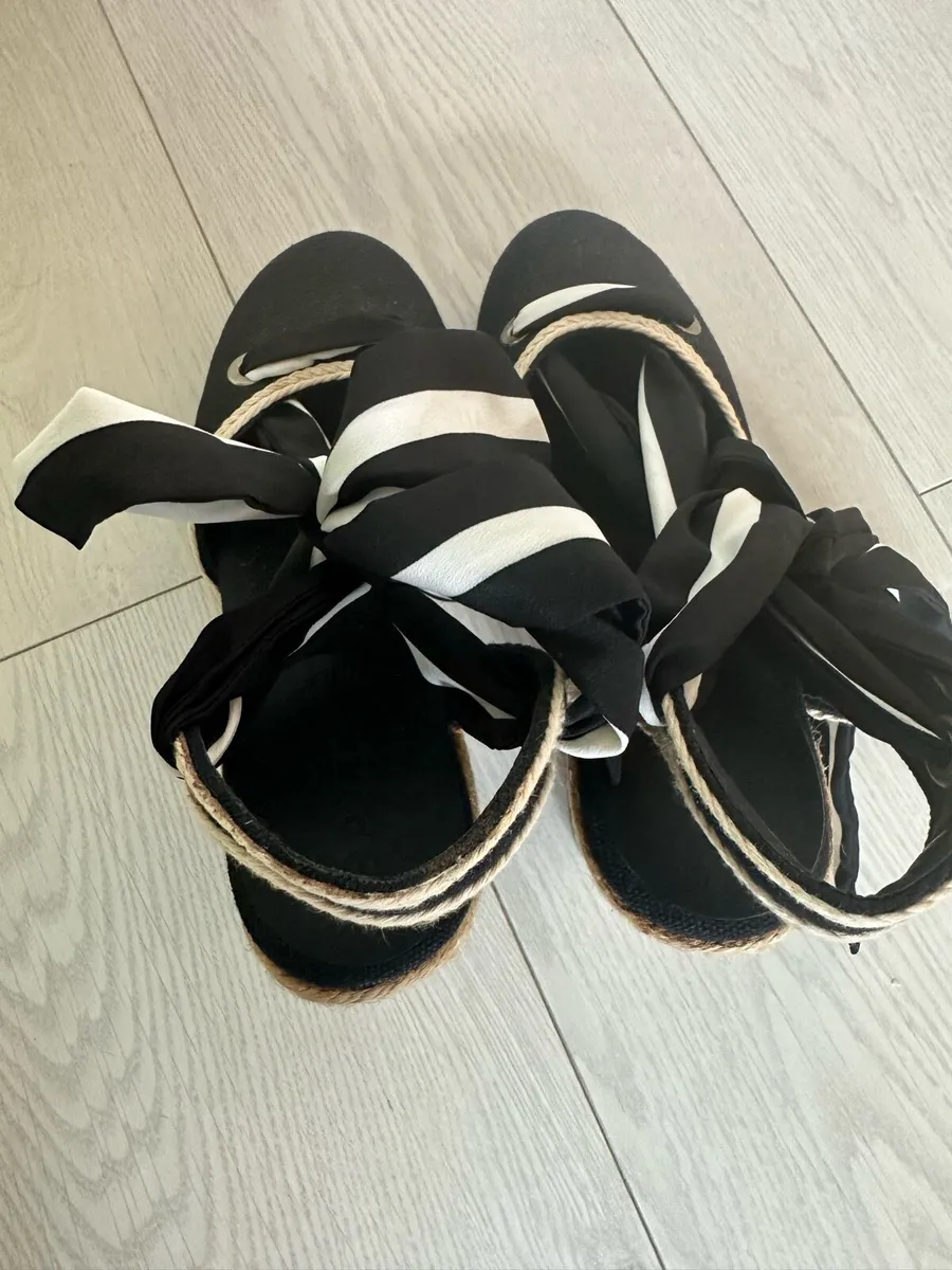 Bally Ribbon Wedges - Image 3