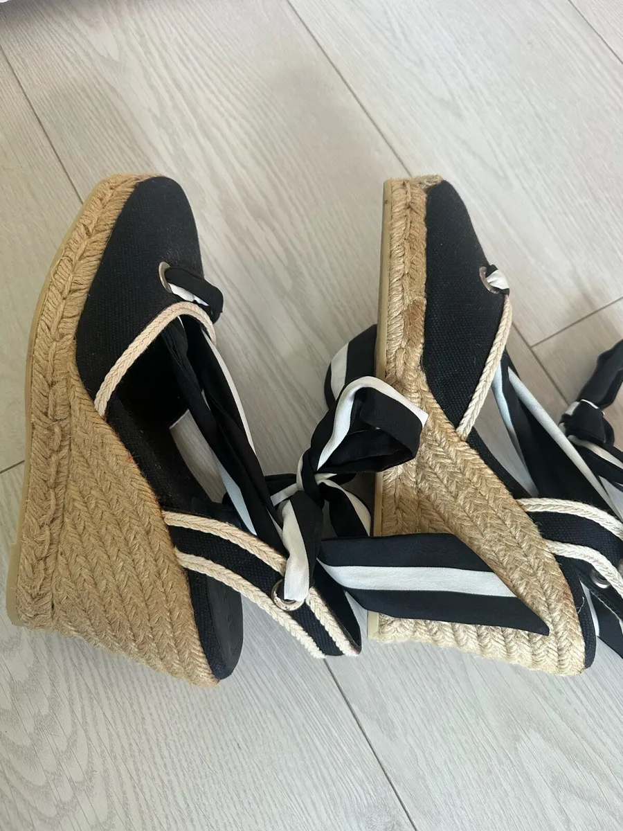 Bally Ribbon Wedges - Image 2