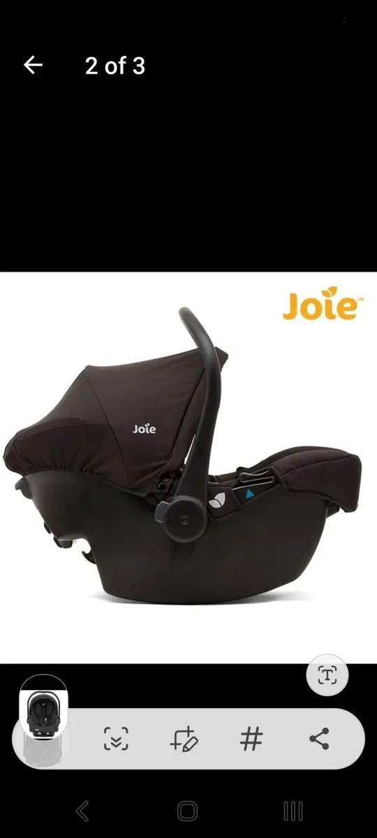Joie car seat - Image 2