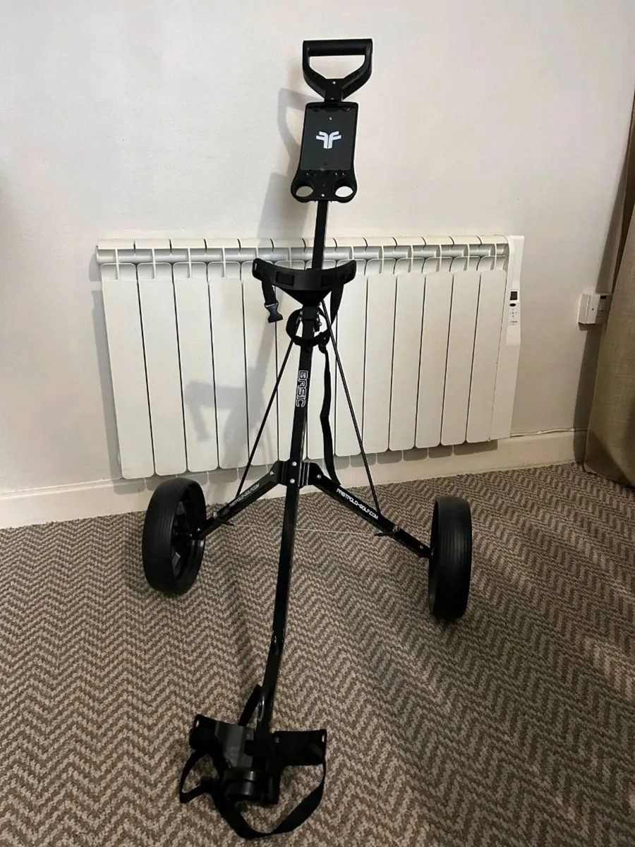 Golf Trolley Fastfold 2 Wheel - Image 2