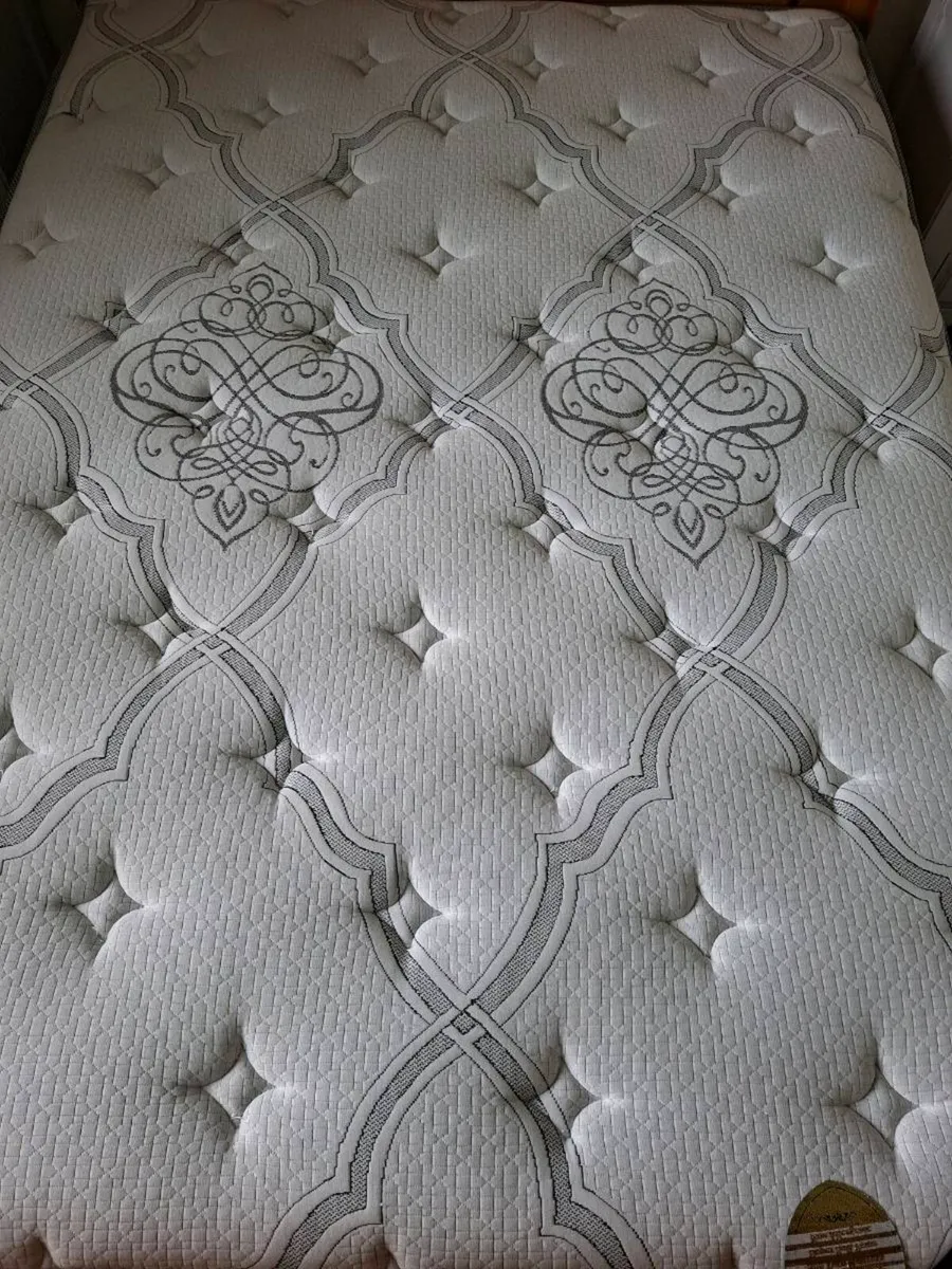 Timber Frame Double Bed with Mattress - Image 4