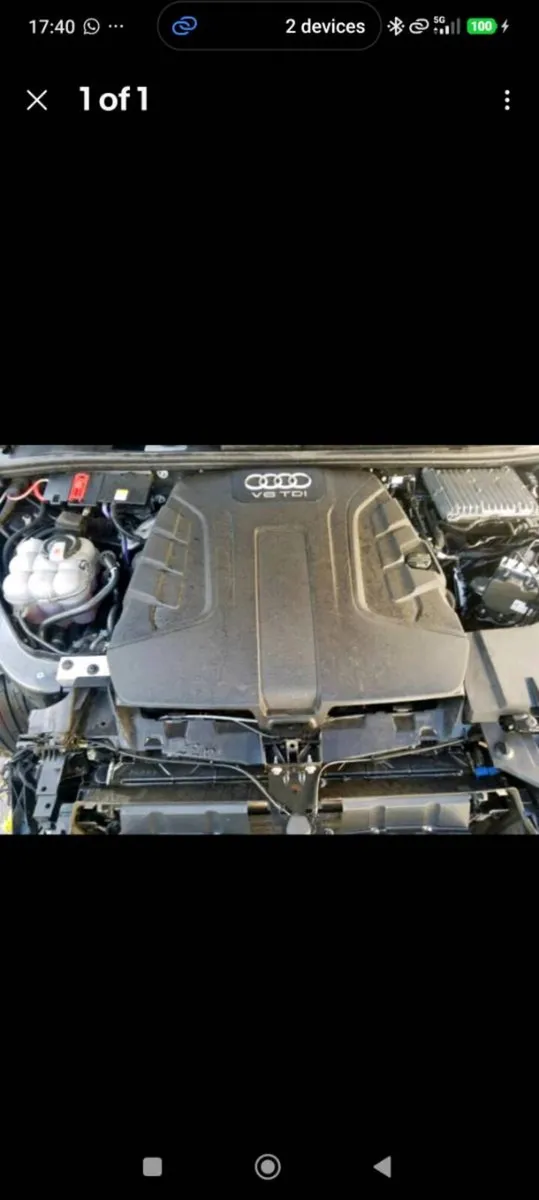 2017 Audi Q7 Engine CRTC code - Image 1