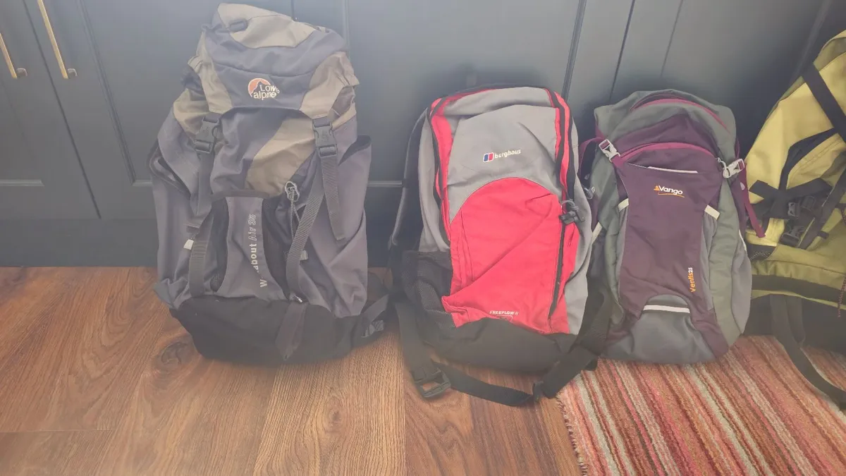 Rucksacks & Tent - Image 3