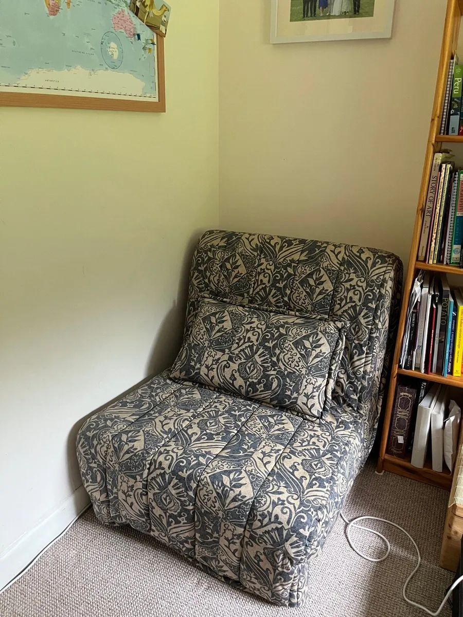Metal frame futon bed - Image 1