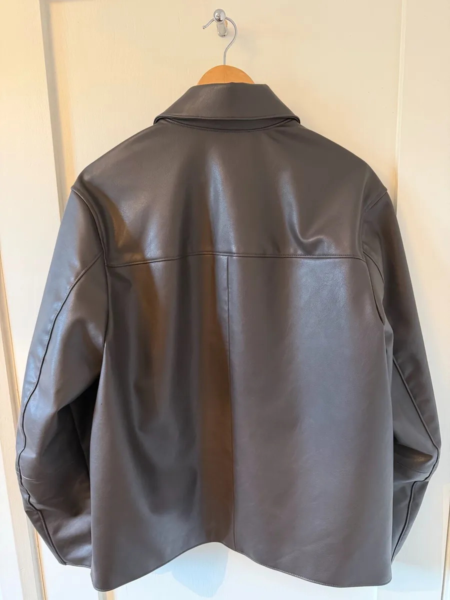 Size: Medium  Brand new zara leather effect jacket - Image 2