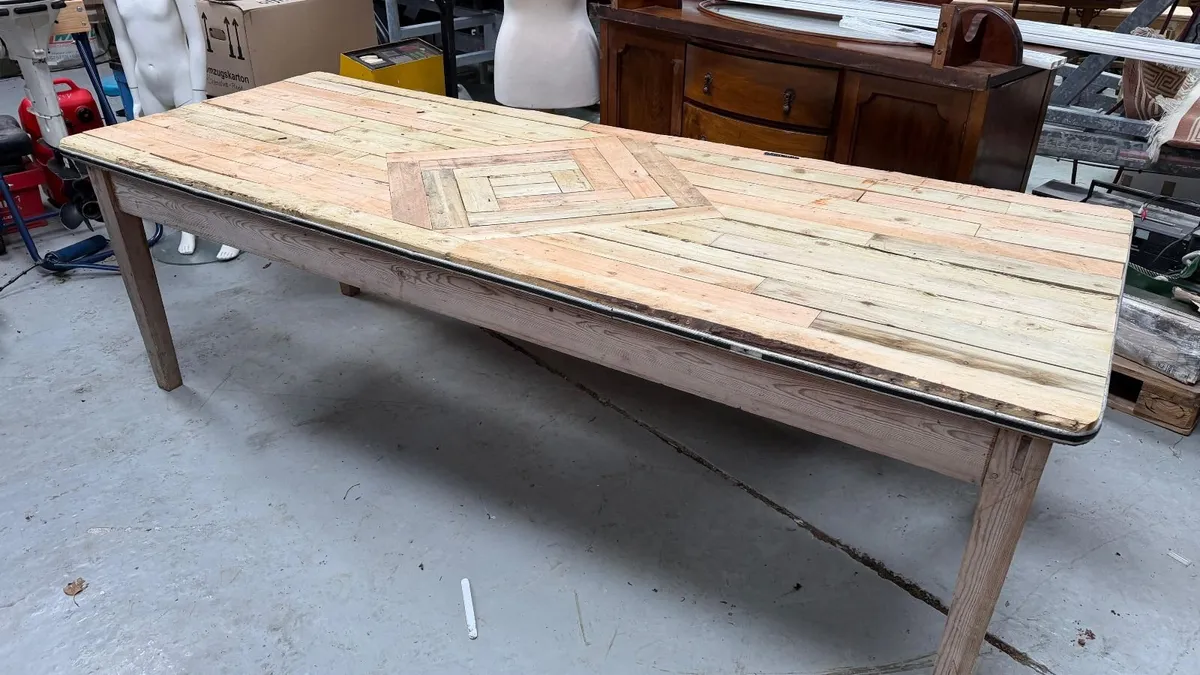 Large Dining / Shop / Table 244x90x78 cm L x W x H - Image 1
