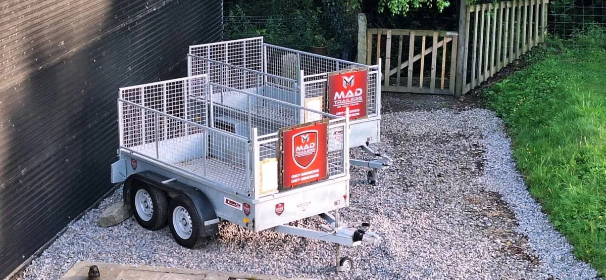 Single double axle trailer - Image 1