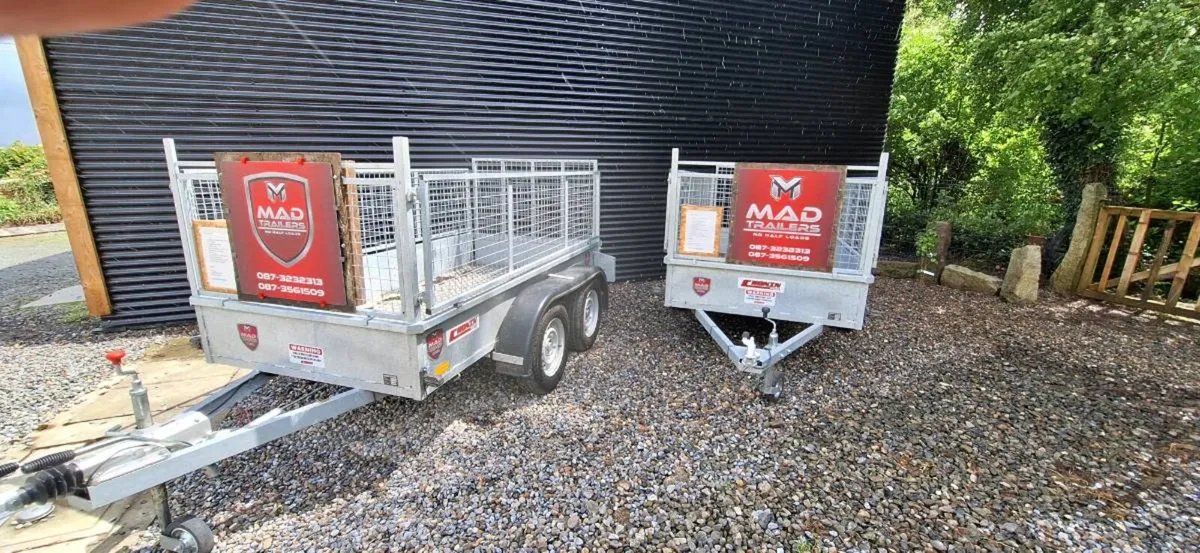 Single double axle trailer - Image 2