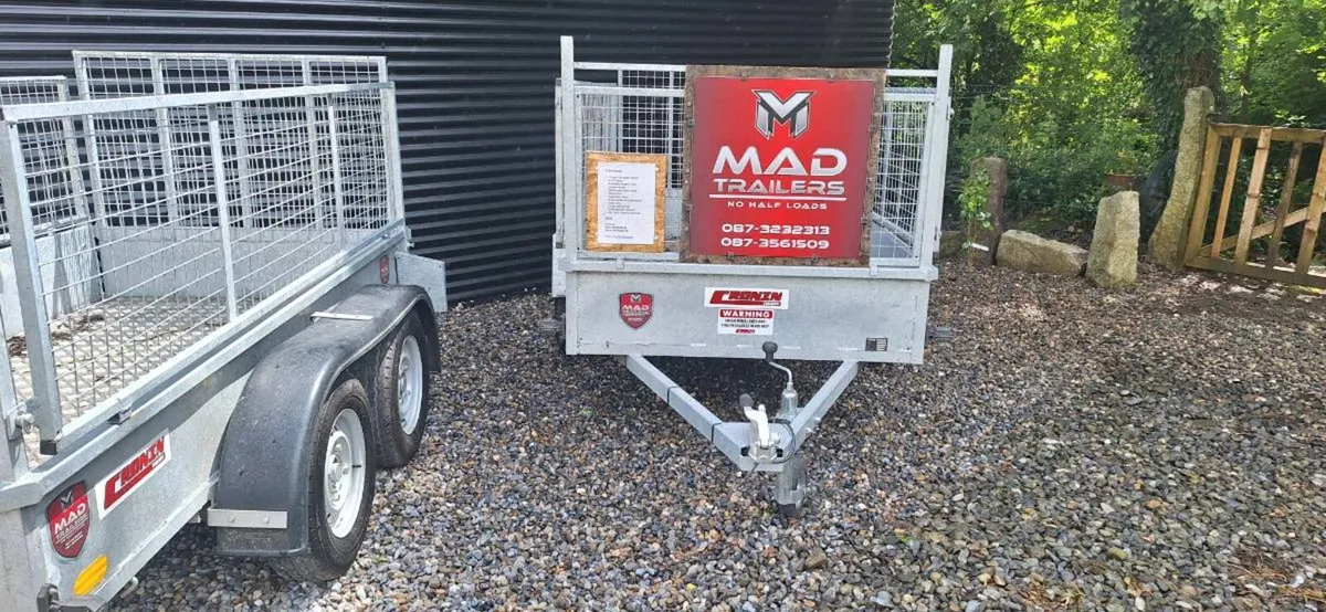 Single double axle trailer - Image 3