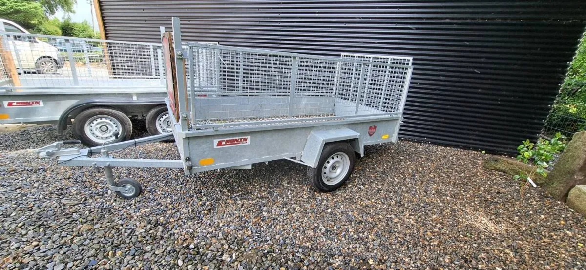 Single double axle trailer - Image 4