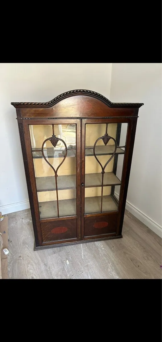 Solid mahogany cabinet